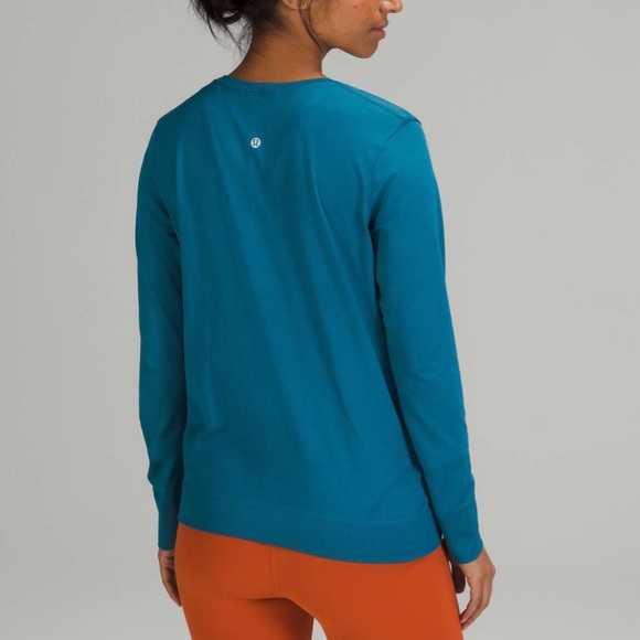 LULULEMON / Swiftly Breathe Long Sleeve - Capri / Capture Blue / NWT! - Picture 6 of 8